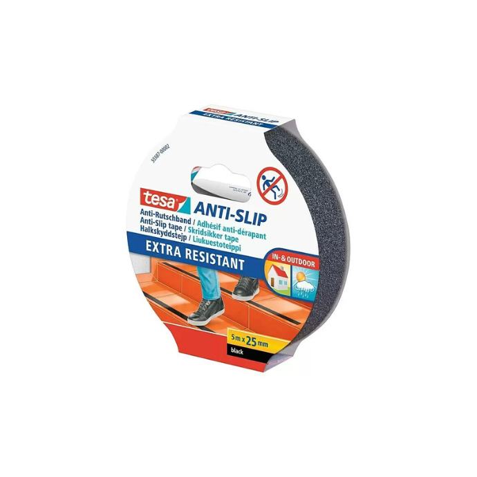 Traka protuklizna 25mmx5m TESA – crna