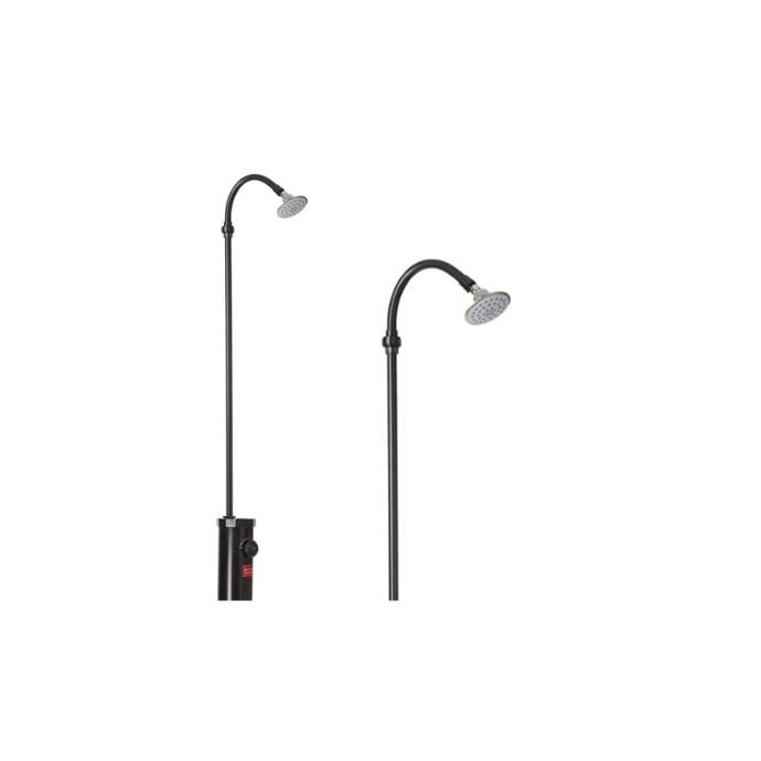 Tuš vrtni solarni crni (9L)