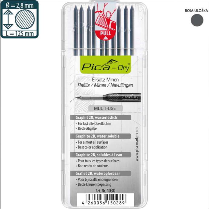 Ulošci za automatsku olovku Pica Dry Longlife 3030 10kom
