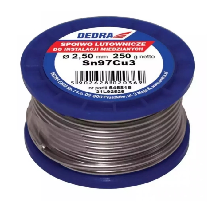 Žica za lemljenje 2,5mm-250g