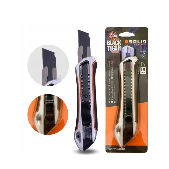 Skalpel BlackTiger 2k metal/guma 18mm