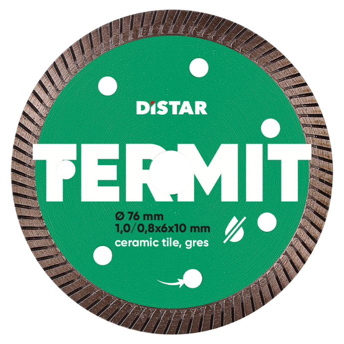 Dijamantna rezna ploča Distar 76mm x 10mm Termit