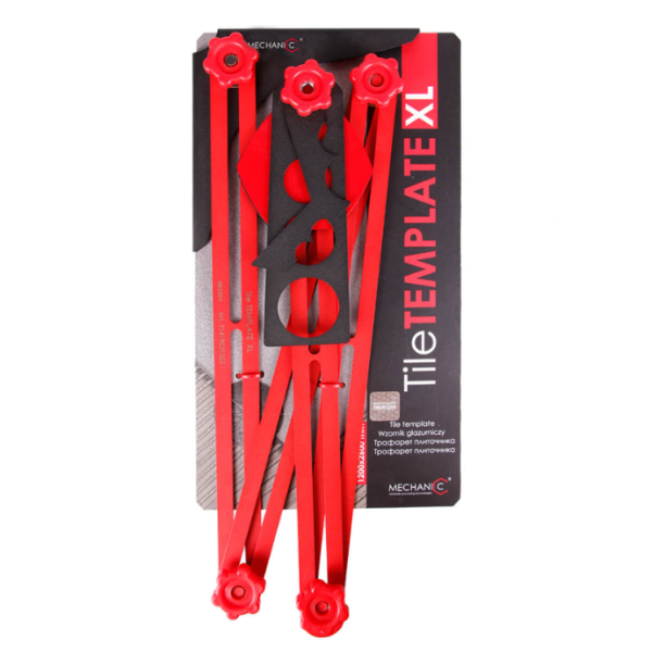 Tile template XL, predložak za bušenje rupa na keramičkim pločicama - Slika 5