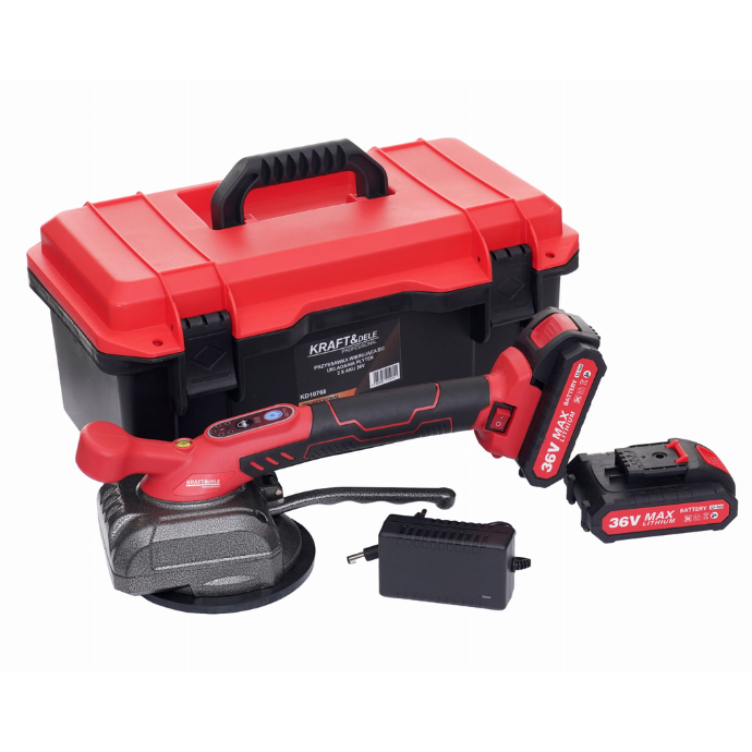 VAKUM VIBRACIJSKI 130mm, 2×2000 mAh 36V 80kg