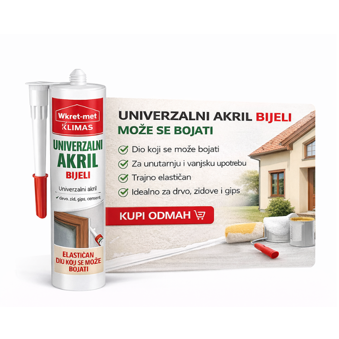 Univerzalni akril bijeli 310ml