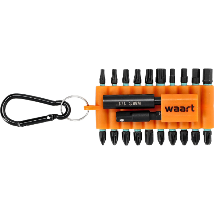 Waart set od 22 udarna bita, S2 s karabinerom - Slika 2